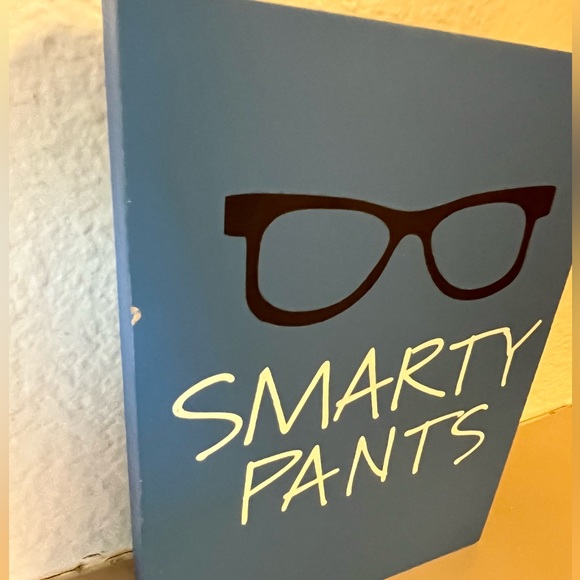 “Smarty Pants” 6x8 cute mini canvas - Picture 3 of 9